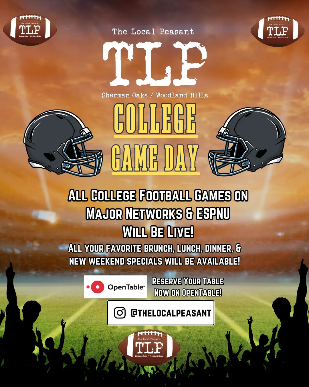 college football bar in woodland hils